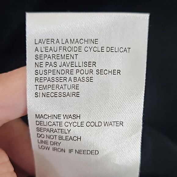 Tribal Women's Black Pencil Skirt Size 10 - Picture 7 of 9